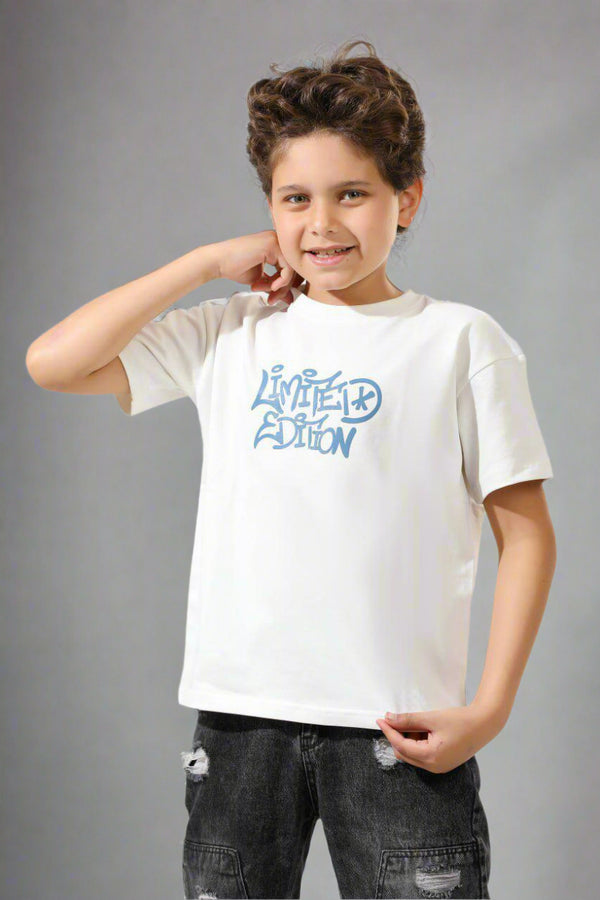 👕 Boys' T-Shirt – Limited Edition Print
